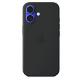 Apple Silicone Case MagSafe iPhone 16 - Black