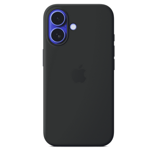 Apple Silicone Case MagSafe iPhone 16 - Black