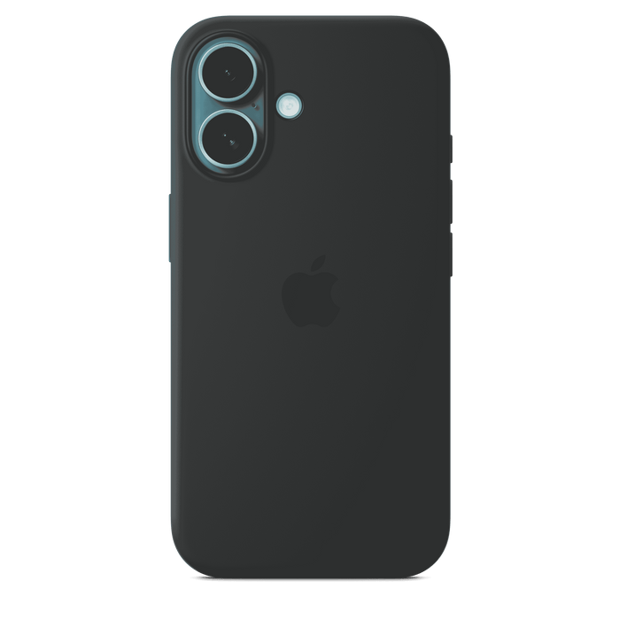 Apple Silicone Case MagSafe iPhone 16 - Black