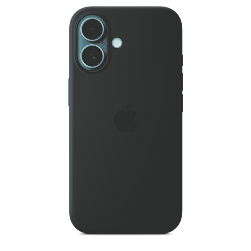 Apple Silicone Case MagSafe iPhone 16 - Black