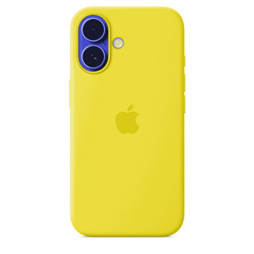 Apple Silicone Case MagSafe iPhone 16 - Star Fruit