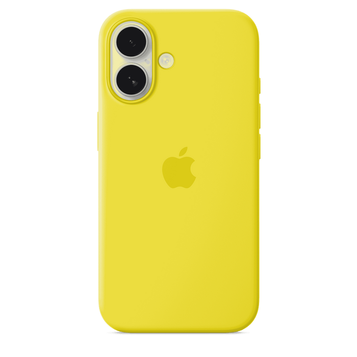 Apple Silicone Case MagSafe iPhone 16 - Star Fruit