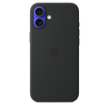 Apple Silicone Case MagSafe iPhone 16 Plus - Black