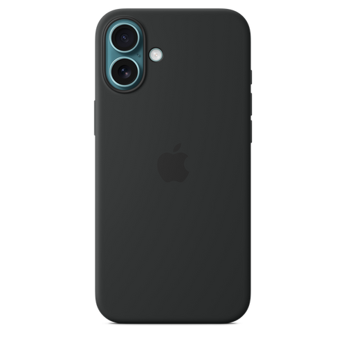 Apple Silicone Case MagSafe iPhone 16 Plus - Black