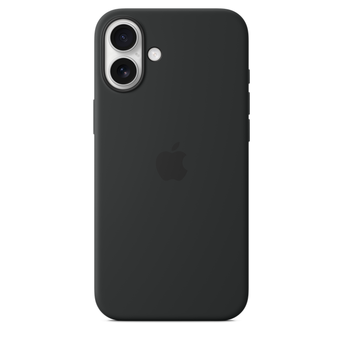 Apple Silicone Case MagSafe iPhone 16 Plus - Black