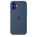 Apple Silicone Case MagSafe iPhone 16 Plus - Denim