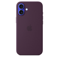 Apple Silicone Case MagSafe iPhone 16 Plus - Plum