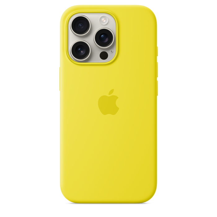 Apple Silicone Case MagSafe iPhone 16 Pro - Star Fruit