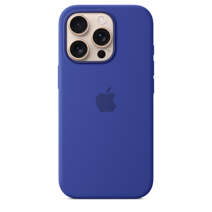 Apple Silicone Case MagSafe iPhone 16 Pro - Ultramarine