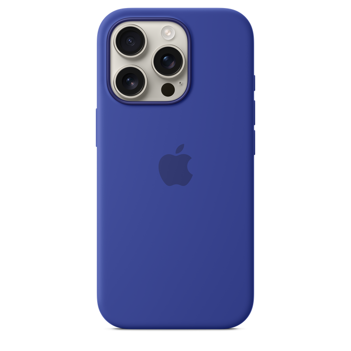 Apple Silicone Case MagSafe iPhone 16 Pro - Ultramarine
