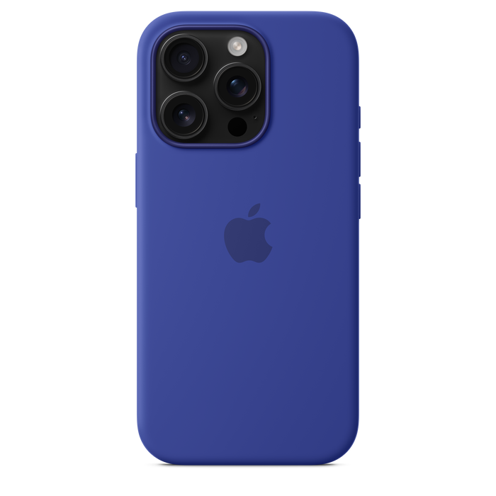 Apple Silicone Case MagSafe iPhone 16 Pro - Ultramarine