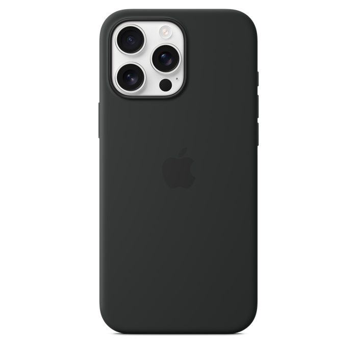 Apple Silicone Case MagSafe iPhone 16 Pro Max - Black