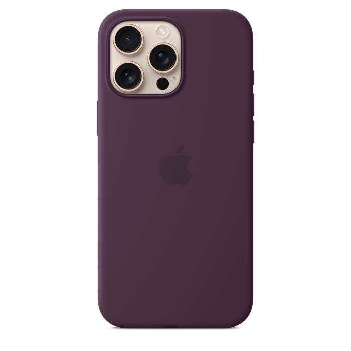 Apple Silicone Case MagSafe iPhone 16 Pro Max - Plum