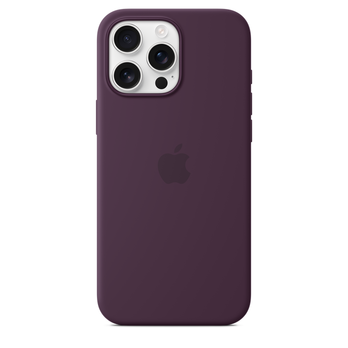 Apple Silicone Case MagSafe iPhone 16 Pro Max - Plum