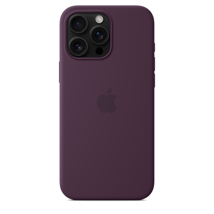 Apple Silicone Case MagSafe iPhone 16 Pro Max - Plum
