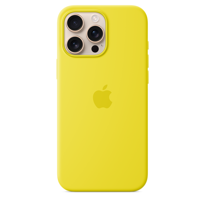 Apple Silicone Case MagSafe iPhone 16 Pro Max - Star Fruit