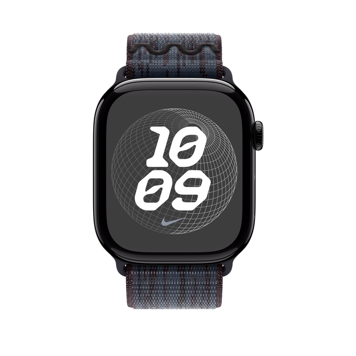 Apple Nike Sport Loop 46mm - Black/Blue