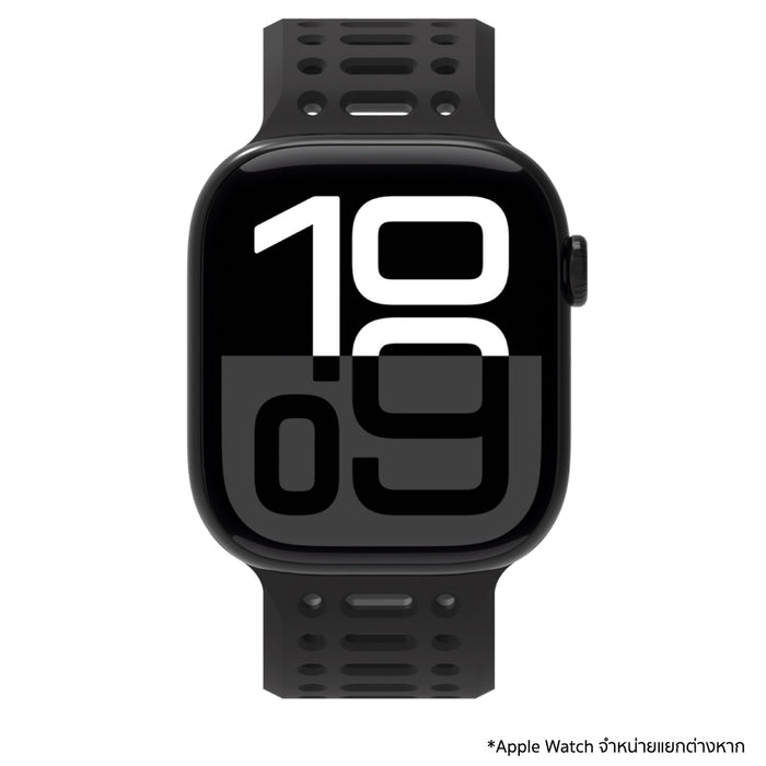 สายนาฬิกา Air Sport Strap สำหรับ Apple Watch 44 - 49 มม. - Black กันนํ้า กันเหงื่อ แบรนด์ UNIU