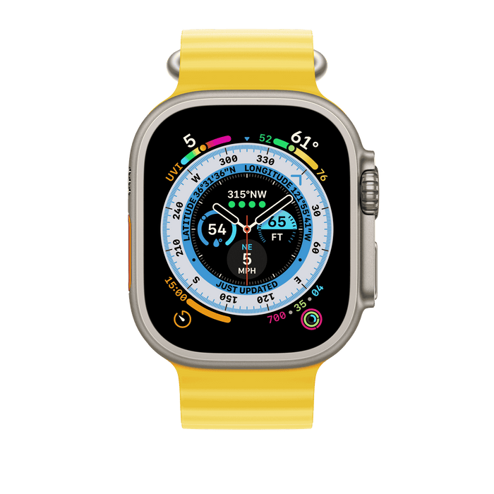 สาย Apple Watch แบบ Yellow Ocean Band 49 มม.