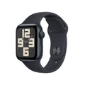 Apple Watch SE GPS 40mm Midnight Aluminum Case with Midnight Sport Band - S/M