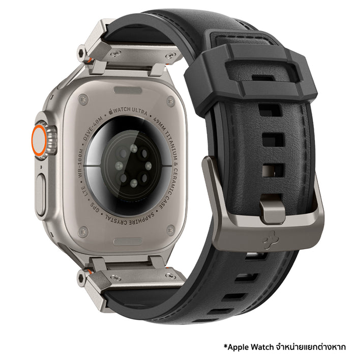 สาย Apple Watch Spigen Dura Pro Armor PU สี Black