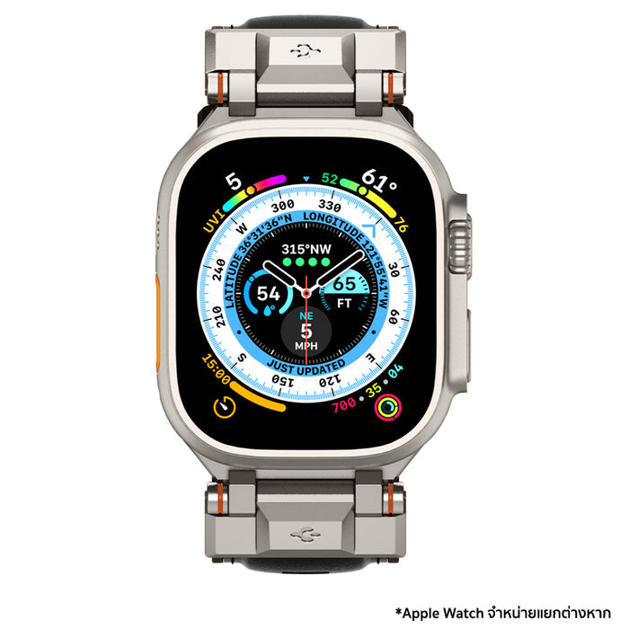 สาย Apple Watch Spigen Dura Pro Armor PU สี Black