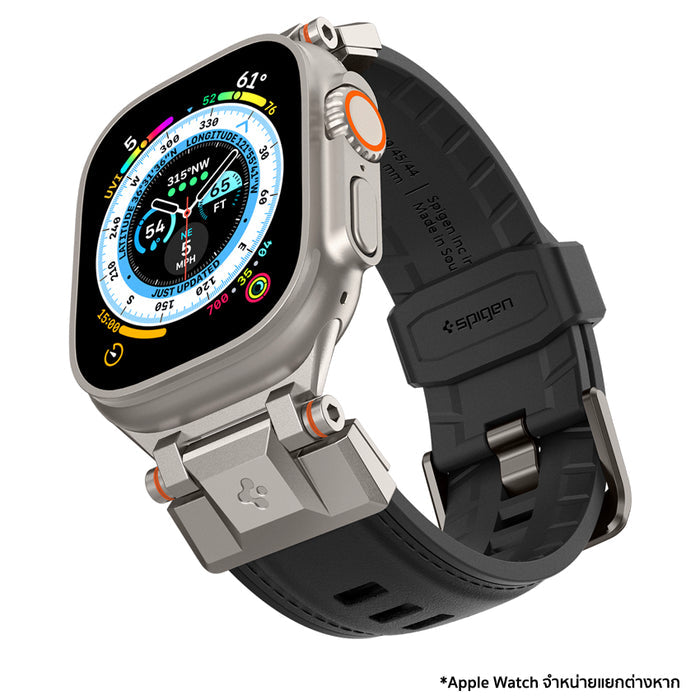 สาย Apple Watch Spigen Dura Pro Armor PU สี Black
