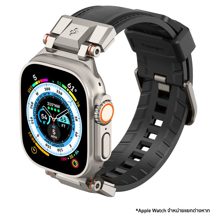 สาย Apple Watch Spigen Dura Pro Armor PU สี Black
