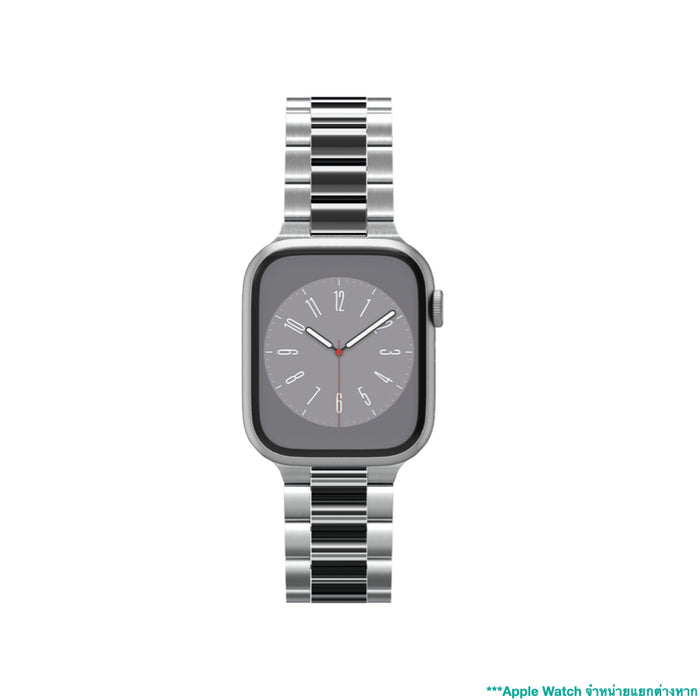 สาย Apple Watch Spigen Modern Fit (42mm/44mm/45mm/49mm) สี Silver