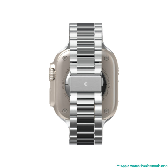 สาย Apple Watch Spigen Modern Fit (42mm/44mm/45mm/49mm) สี Silver