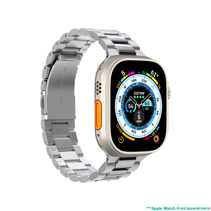 สาย Apple Watch Spigen Modern Fit (42mm/44mm/45mm/49mm) สี Silver