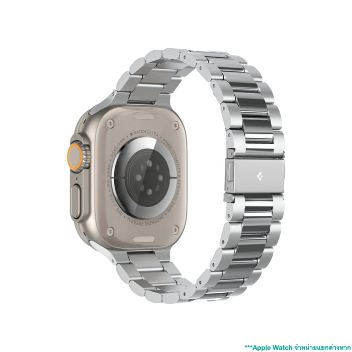 สาย Apple Watch Spigen Modern Fit (42mm/44mm/45mm/49mm) สี Silver
