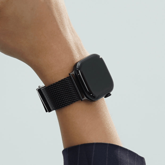 สายนาฬิกา MeshPro Apple Watch Ultra - Stainless Black สวมใส่สบาย แบรนด์ UNIU