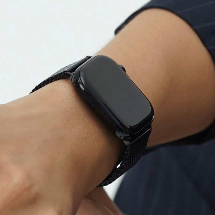 สายนาฬิกา MeshPro Apple Watch Ultra - Stainless Black ปลดล็อกง่าย แบรนด์ UNIU