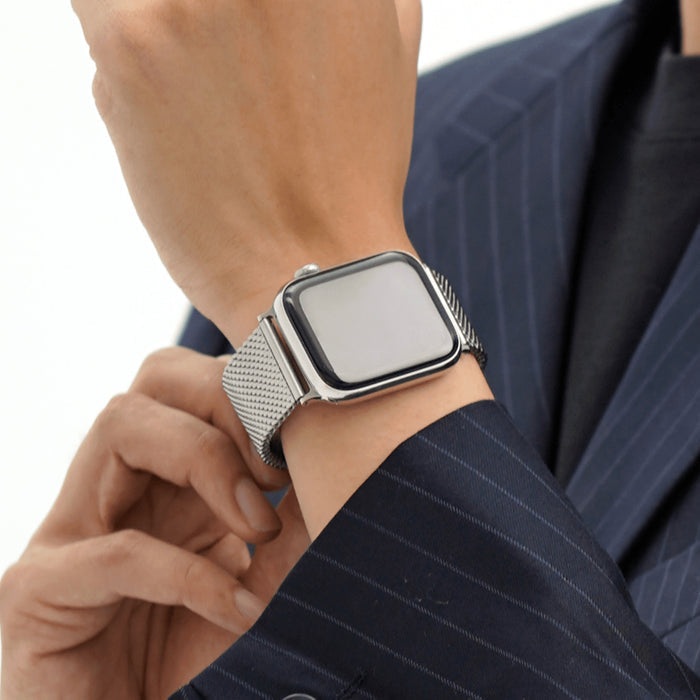 สายนาฬิกา MeshPro Apple Watch Ultra - Stainless Silver สวมใส่สบาย แบรนด์ UNIU