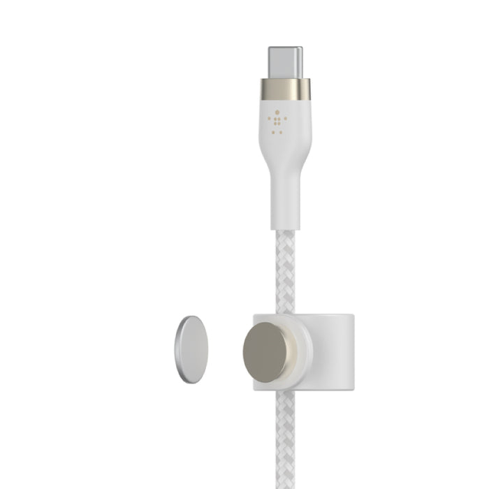 BELKIN สายชาร์จ Boost Charge Pro USB-C 1 เมตร 60 วัตต์ สีขาว
