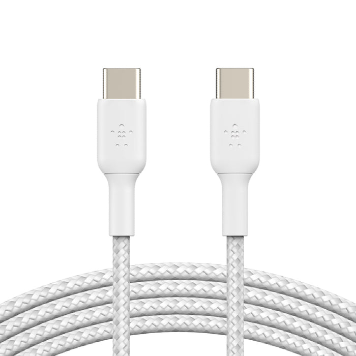BELKIN สายชาร์จ Boost Charge USB-C 60 วัตต์ 1 เมตร สีขาว