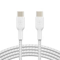BELKIN สายชาร์จ Boost Charge USB-C 60 วัตต์ 1 เมตร สีขาว