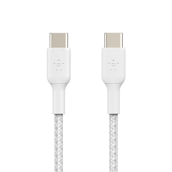 BELKIN สายชาร์จ Boost Charge USB-C 60 วัตต์ 1 เมตร สีขาว