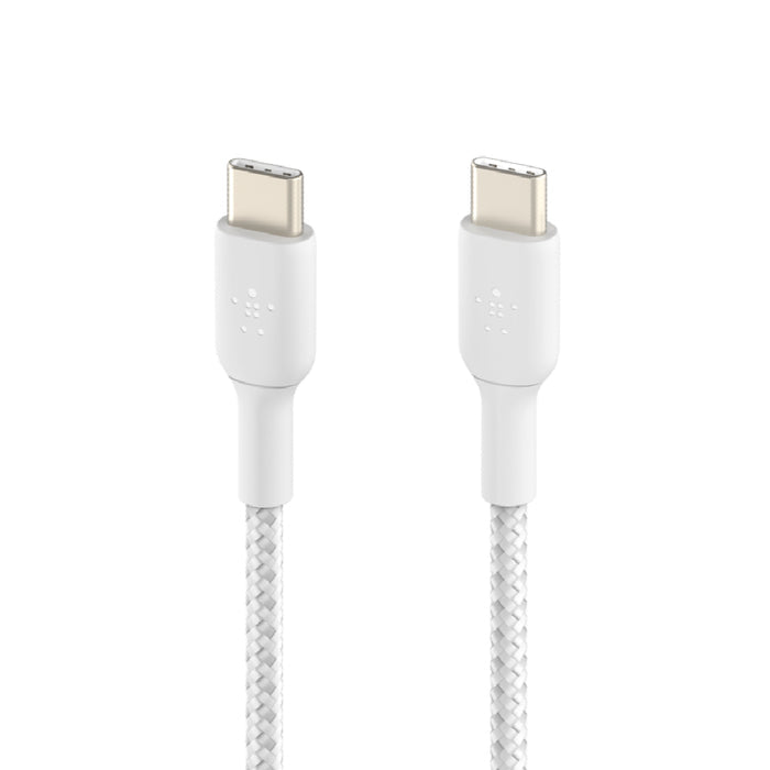 BELKIN สายชาร์จ Boost Charge USB-C 60 วัตต์ 1 เมตร สีขาว