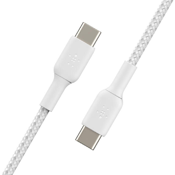 BELKIN สายชาร์จ Boost Charge USB-C 60 วัตต์ 1 เมตร สีขาว