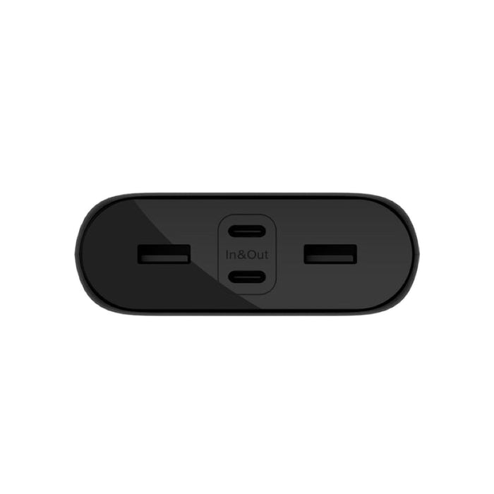 แบตเตอรี่สำรอง Belkin Boost Charge 4 พอร์ต ความจุ 26000mAh สีดำ