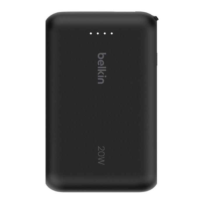 แบตเตอรี่สำรอง Belkin BOOST CHARGE ความจุ 10000mAh พร้อมสาย USB-C สีดำ
