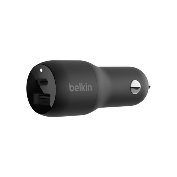 ที่ชาร์จมือถือในรถ BELKIN BOOST CHARGE Dual USB-C 25 วัตต์, USB-A 12 วัตต์