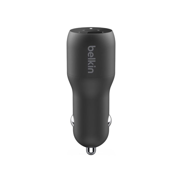 ที่ชาร์จมือถือในรถ BELKIN BOOST CHARGE Dual USB-C 25 วัตต์, USB-A 12 วัตต์