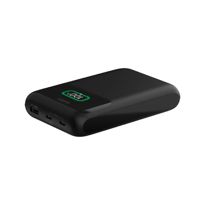 แบตเตอรี่สำรองพกพา Belkin Boost Charge Pro ความจุ 20000 มิลลิแอมป์ สีดำ