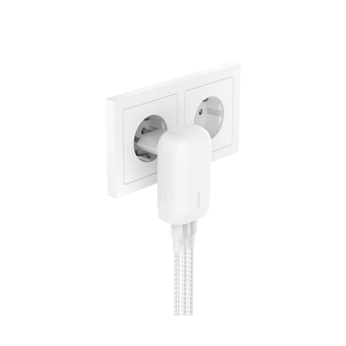 หัวชาร์จ Belkin BOOST CHARGE Trio USB-C PD3.1 PPS GaN 67W (ปลั๊ก TH)