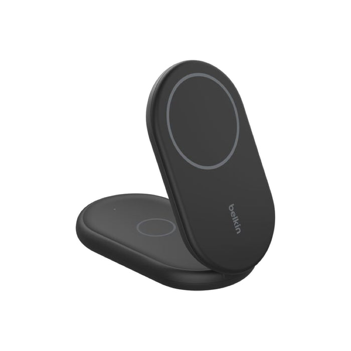 แท่นชาร์จไร้สาย Belkin BoostCharge 2 in 1 Magnetic Qi2 15W สีดำ