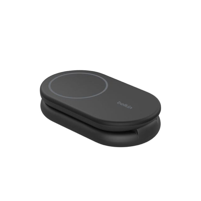 แท่นชาร์จไร้สาย Belkin BoostCharge 2 in 1 Magnetic Qi2 15W สีดำ