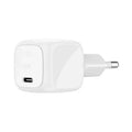 Belkin BoostCharge Compact USB-C Wall Charger 30W ที่ชาร์จพกพา ขนาดกะทัดรัดและประสิทธิภาพสูง ชาร์จอุปกรณ์ต่างๆ ของคุณได้รวดเร็วและปลอดภัย พร้อมดีไซน์ทันสมัยและสะดวกในการพกพา เหมาะสำหรับการใช้งานในชีวิตประจำวัน
